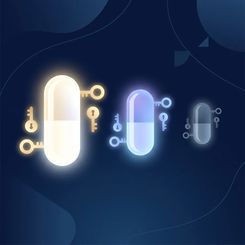 Comparación visual de tipos de magnesio para dormir: treonato, bisglicinato y óxido