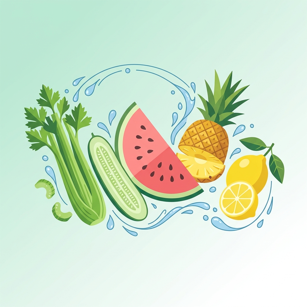 Alimentos diuréticos naturales